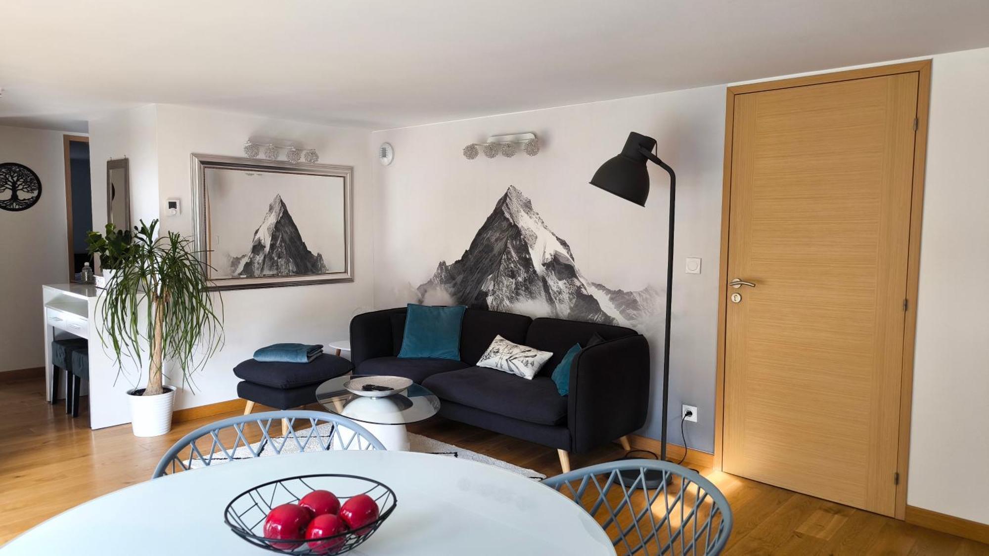 Tres Bel Appartement Avec Vue Sur Les Montagnes Saint Ismier Exterior foto